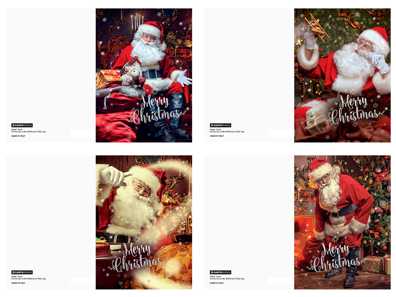 BIGLIETTI NATALE VINTAGE 50D302277