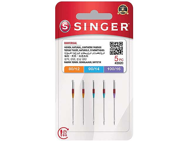 AGHI PER CUCIRE UNIVERSALI 5pz N2020S111416M502