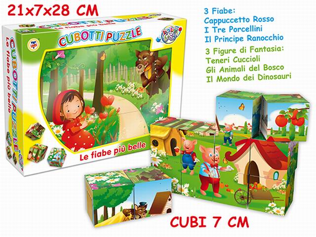 GOGO – CUBOTTI PUZZLE FIABE ITALI 62866