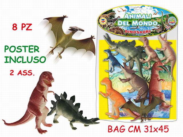 GEO NATURE DINOSAURI RIGIDI 8 P 70307 GEO NATURE DINOSAURI RIGIDI 8 P 70307