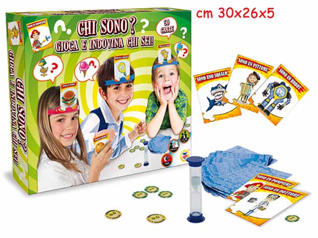 GIOCO INDOVINA CHI SONO 63958