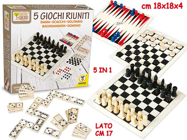GIOCO DAMA C/ GIOCHI ASS.04126 GIOCO DAMA C/ GIOCHI ASS.04126