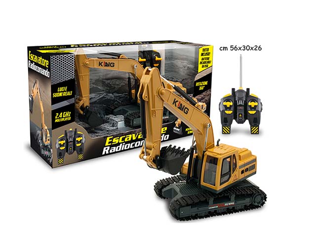 ESCAVATORE R/C C/LUCI E SUONI 65266 ESCAVATORE R/C C/LUCI E SUONI 65266