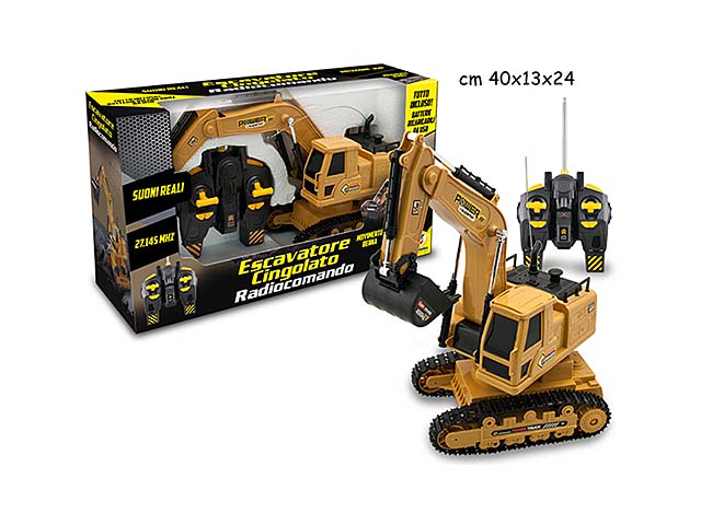 ESCAVATORE CING.R/C RUOTA 360 65262 ESCAVATORE CING.R/C RUOTA 360 65262