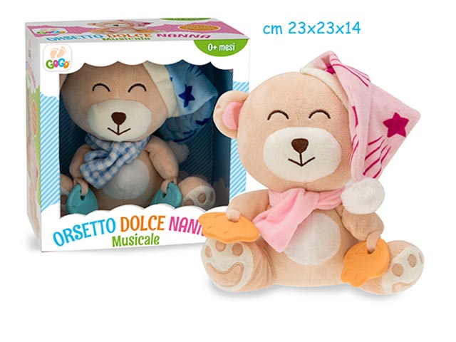 GOGO ORSETTO NINNA NANNA 20cm 39305