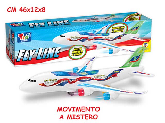 TEO’S AEROPLANO C/LUCI E SUONI 66521 TEO’S AEROPLANO C/LUCI E SUONI 66521