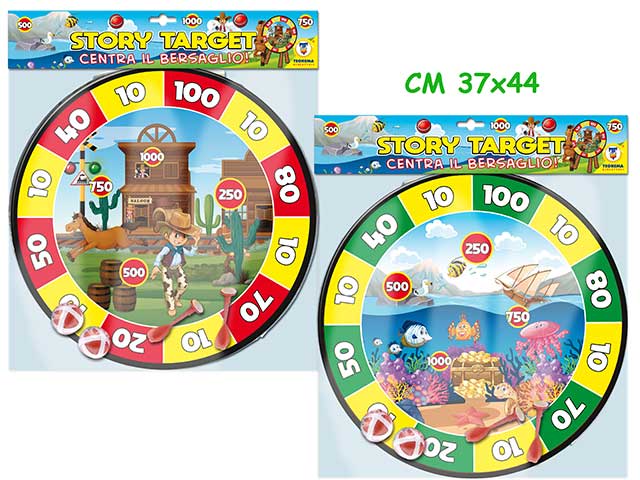 TARGET VELCRO C/PALLINE+FRECCETTE 66448