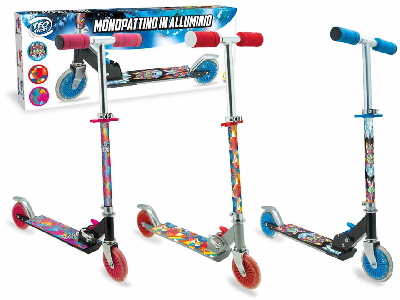 TEOSPORT MONOPATTINO 120MM 50KG 52020 TEOSPORT MONOPATTINO 120MM 50KG 52020