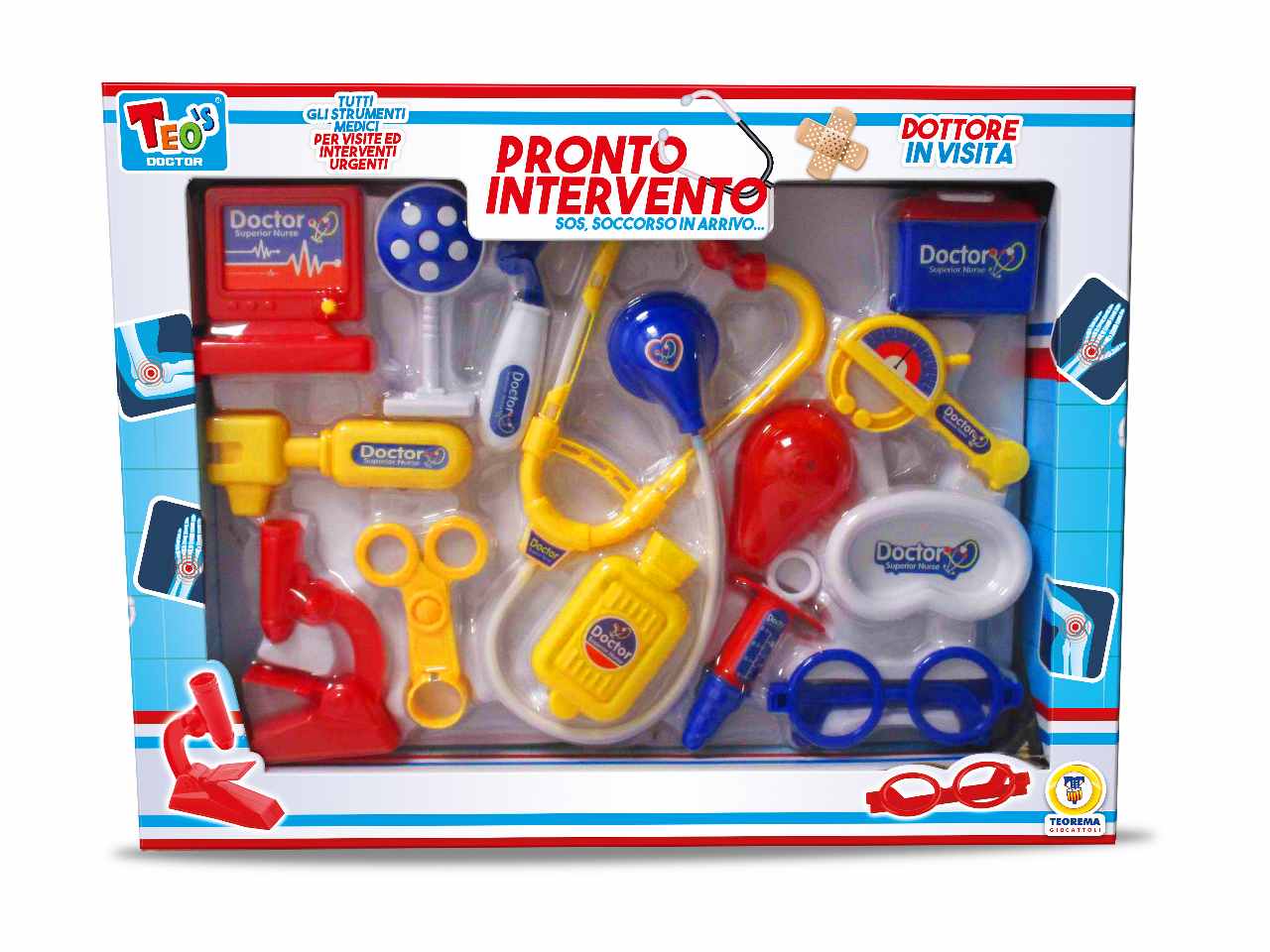 TEO’S KIT DOTTORE IN VISITA 14pz 66195