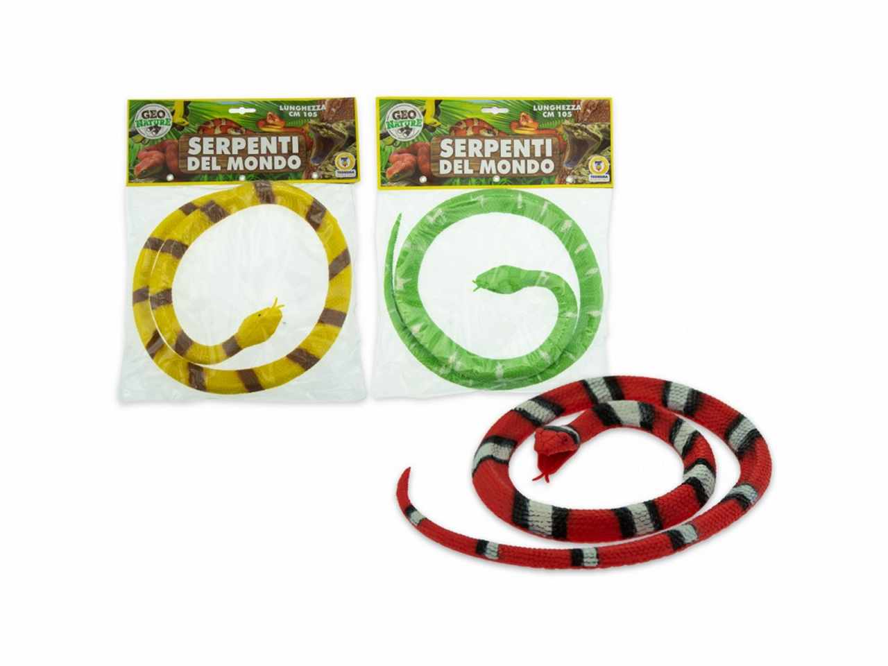 GEO NATURE SERPENTE IN GOMMA 105C 74145 GEO NATURE SERPENTE IN GOMMA 105C 74145