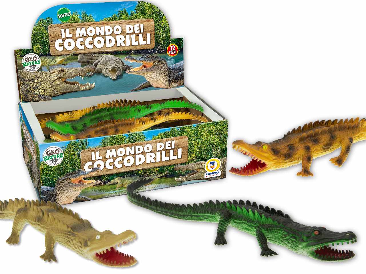 GEO NATURE COCCODRILLI SOFFICI CO 66901 GEO NATURE COCCODRILLI SOFFICI CO 66901