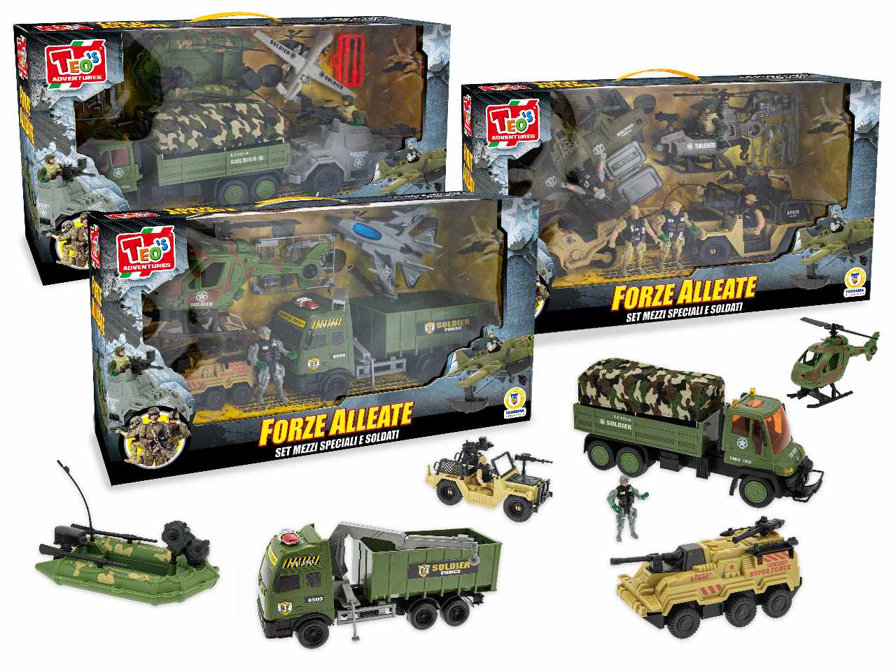 TEO’S PLAYSET FORZE ALLEATE 67954