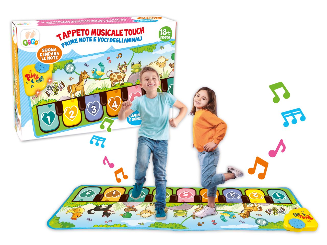 GOGO – TAPPETO MUSICALE TOUCH LUC 68035