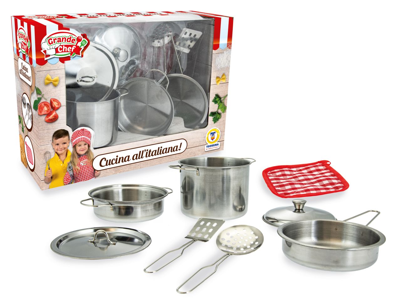 GRANDE CHEF SET PENTOLINE IN ME 67969 GRANDE CHEF SET PENTOLINE IN ME 67969