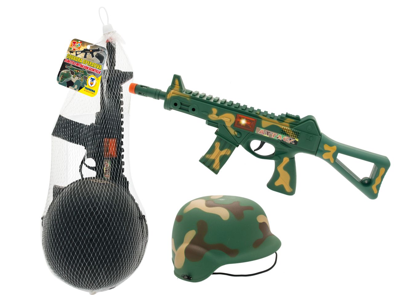TEO’S – MILITARY SET CON CASCO E 64435