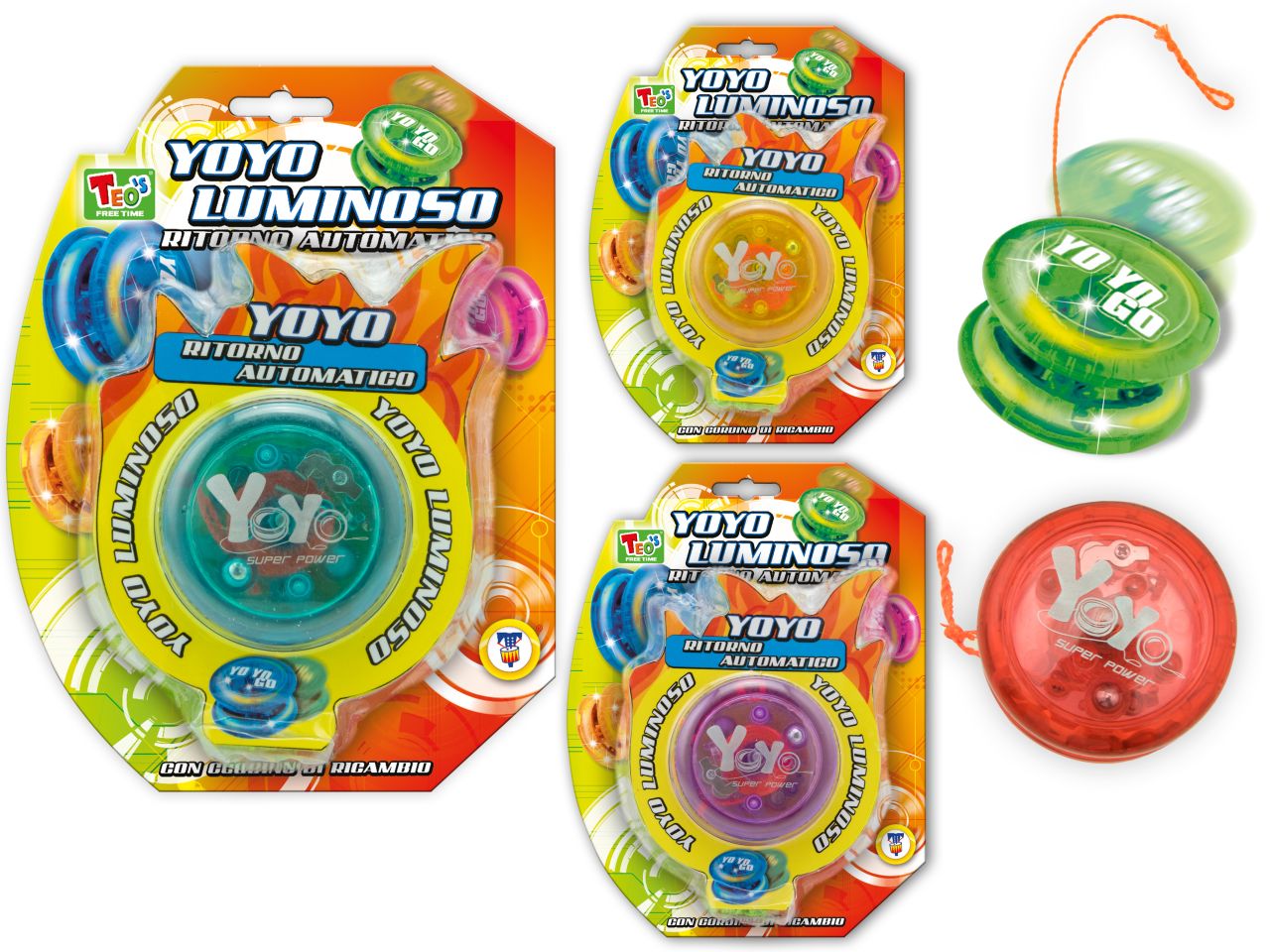 TEO’S YOYO LUMINOSO CON RITORNO 65896
