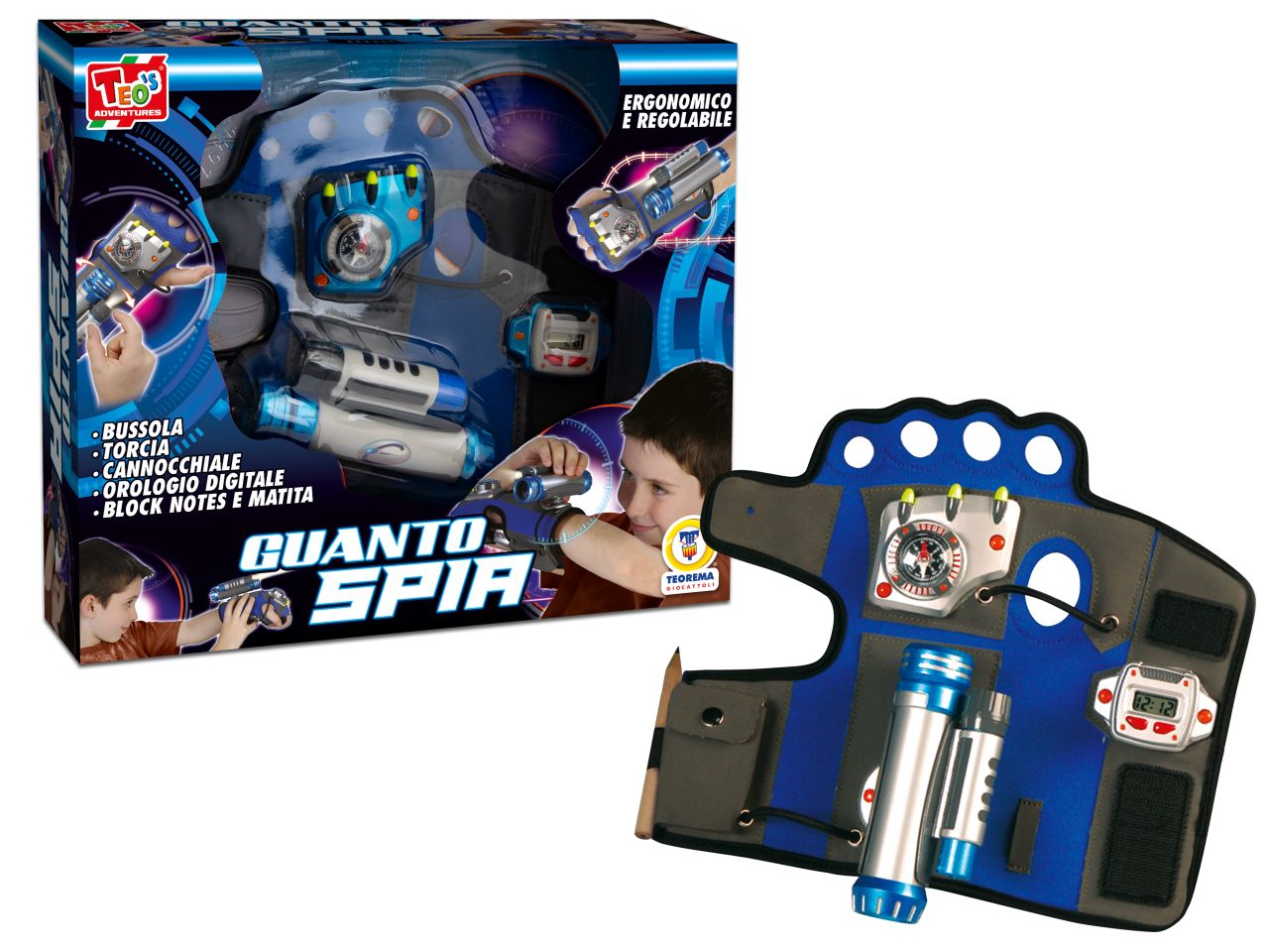 TEO’S – GUANTO SPIA 7 IN 1 74258