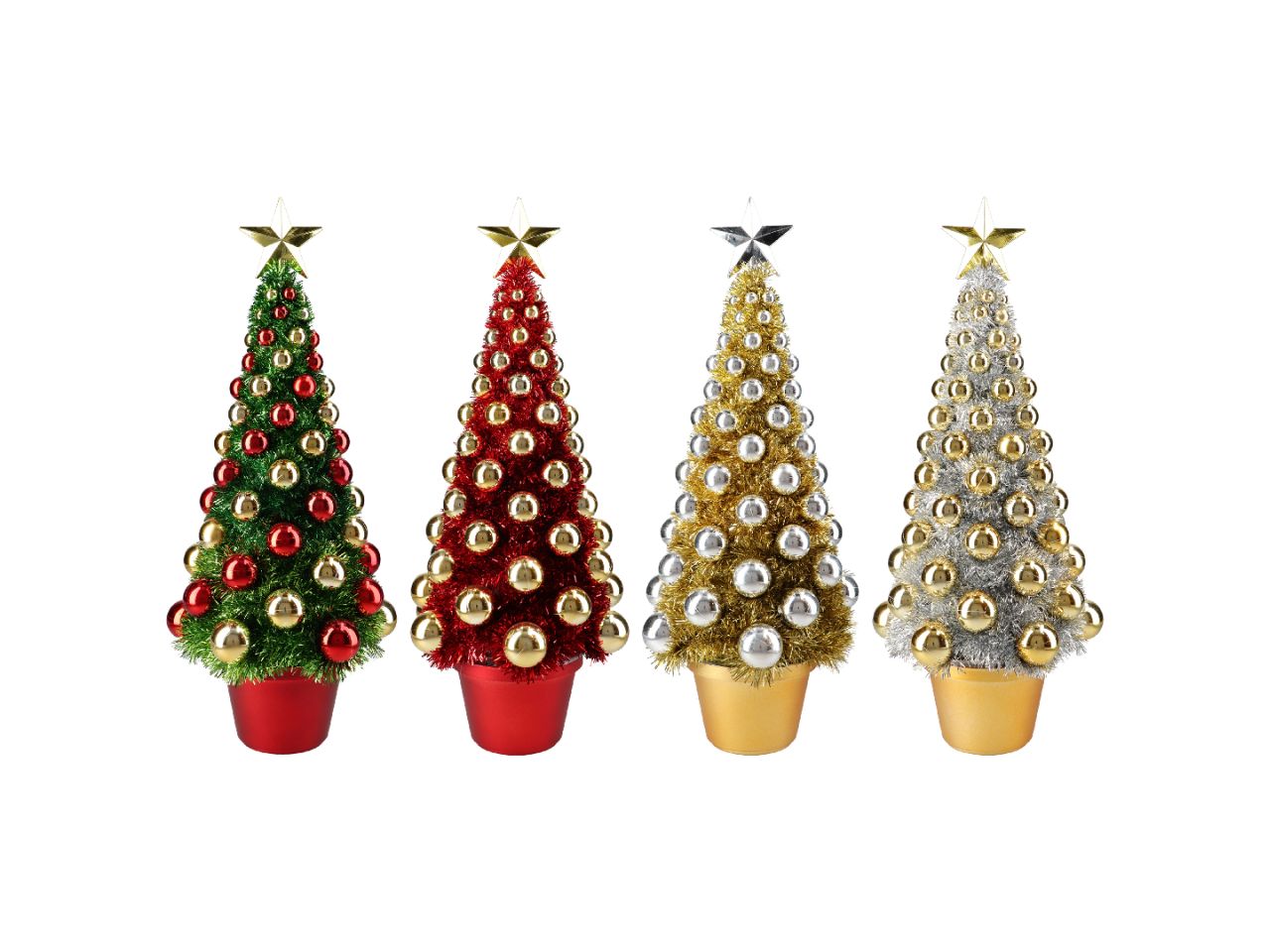 ALBERO DI NATALE CON PALLINE MIS 197914