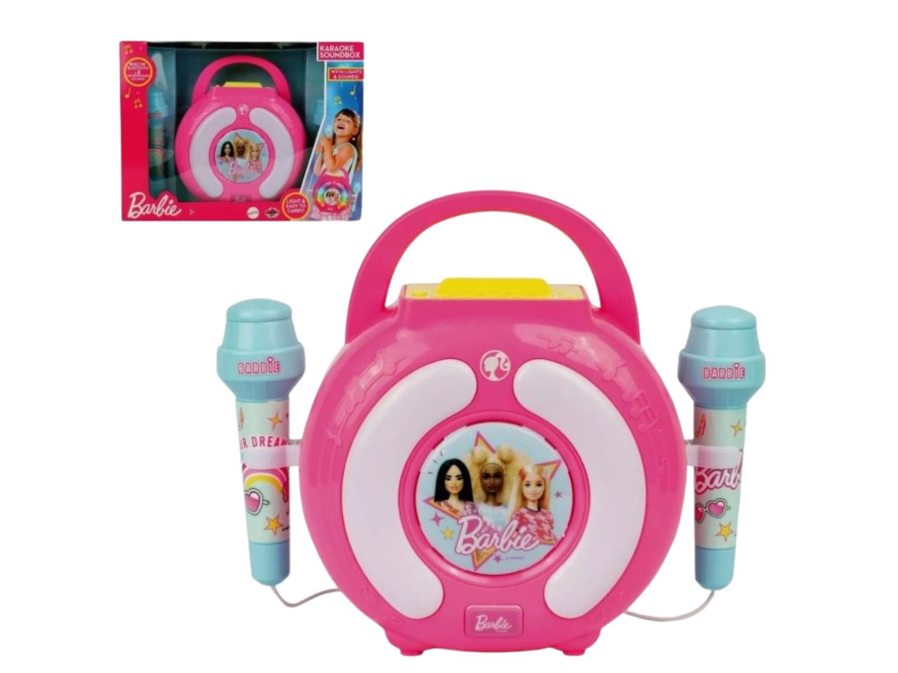 BARBIE KARAOKE SOUND BOX BRB202346 $