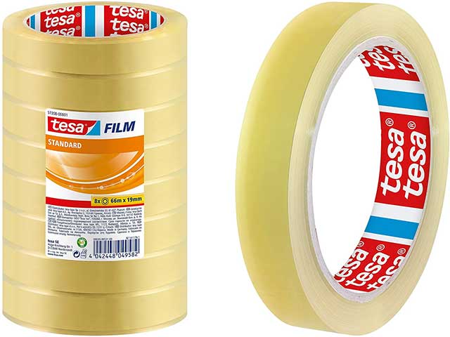 NASTRO ADESIVO TESAFILM 66×19 8pz 57208