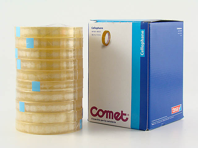 NASTRO ADESIVO COMET S66X15 10pz 64160