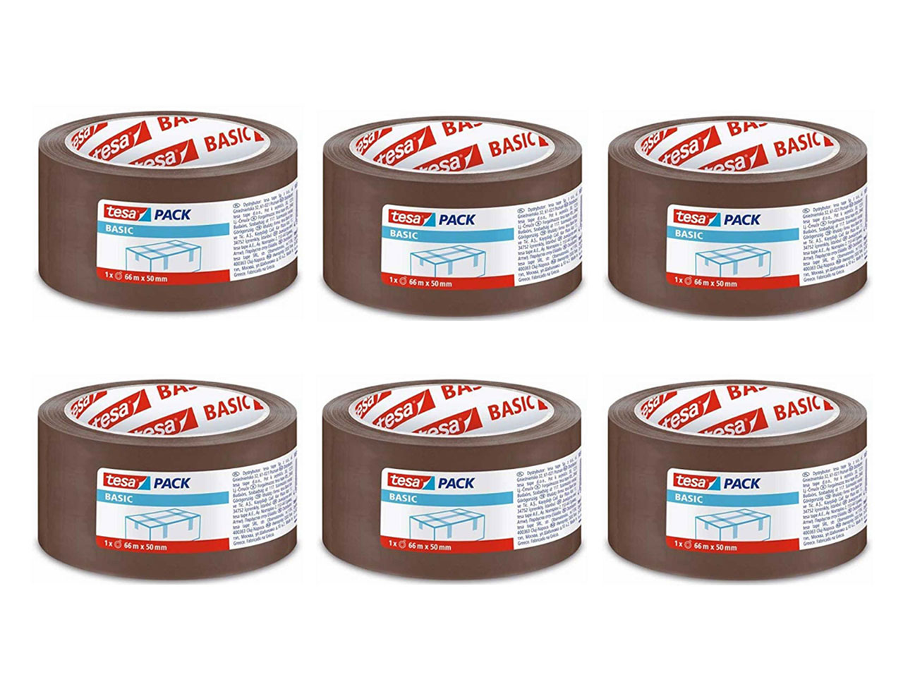 NASTRO ADESIVO 66x50cm AVANO 6pz 58571