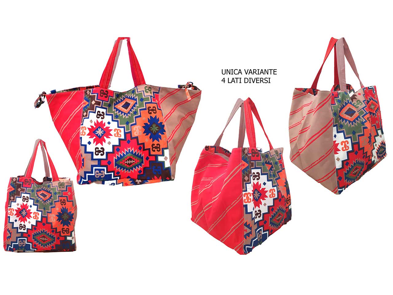 BORSA SHOPPING OVER CON STAMPA A KS.565 BORSA SHOPPING OVER CON STAMPA A KS.565