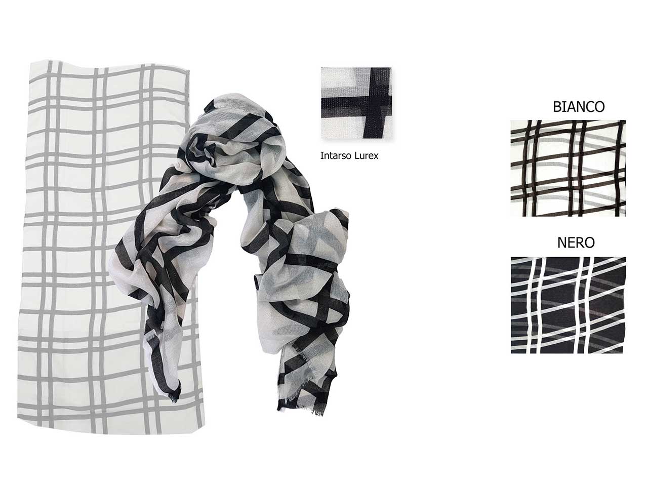 BASILE STOLA LUREX COLORI ASS BSE.241