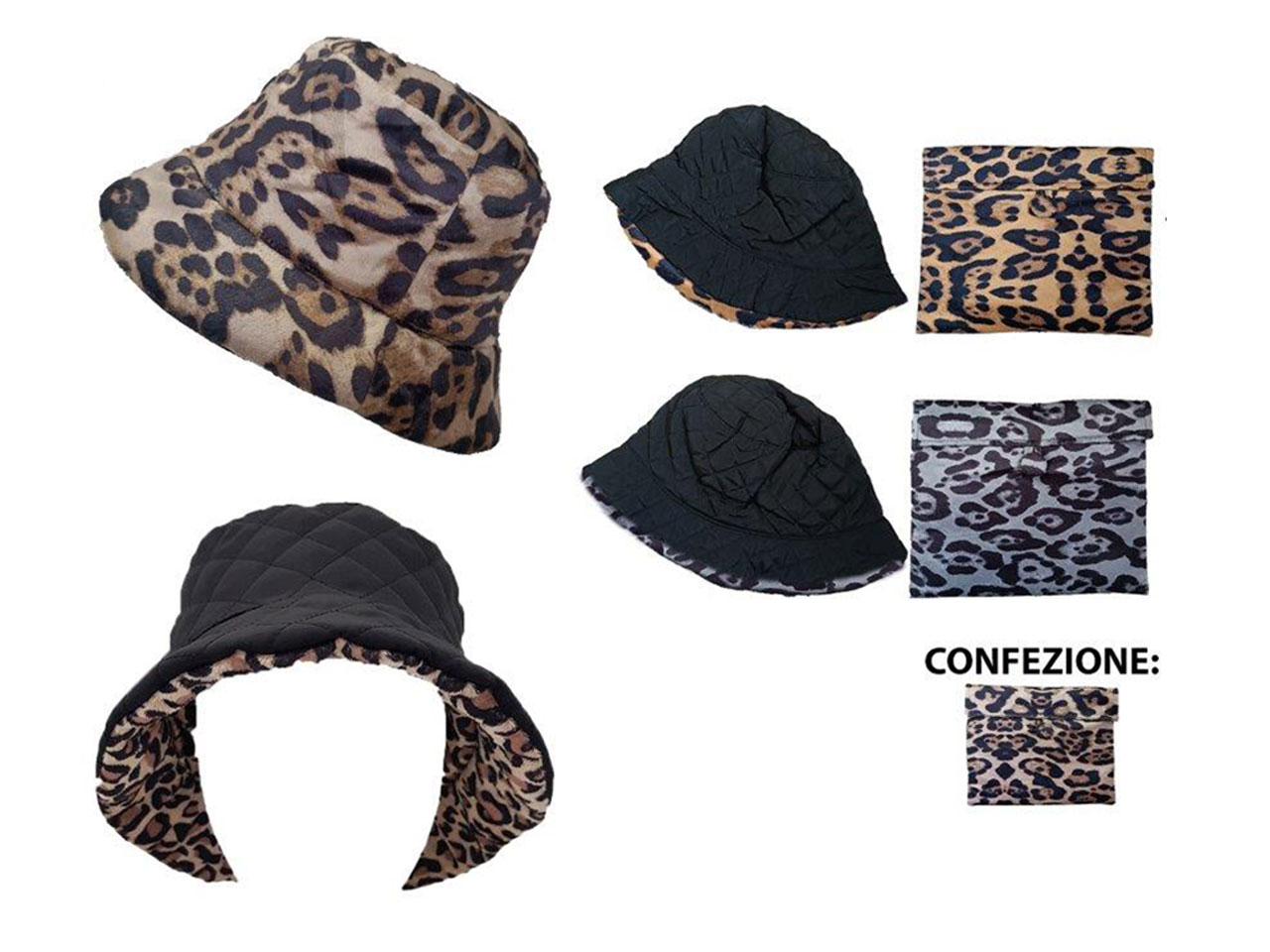 CLOCHE INT.LEOPARD BASILE ASS. BS.844