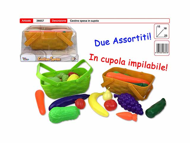 CESTO C/FRUTTA 26657