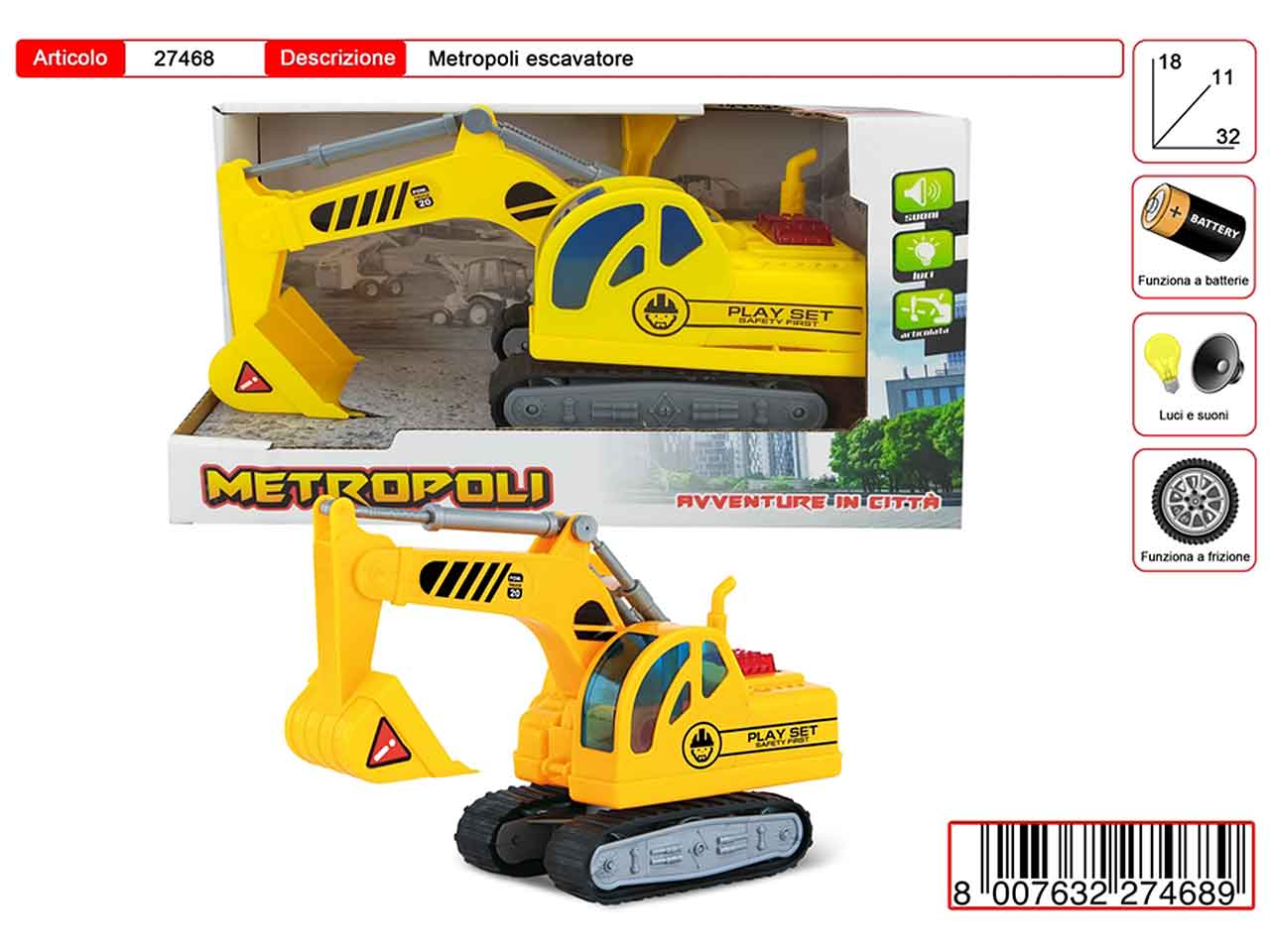 ESCAVATORE 27468