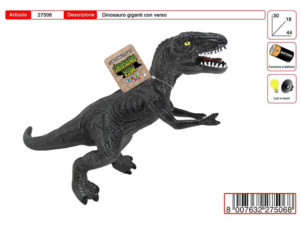 MEGA DINOSAURO GRANDE 27506