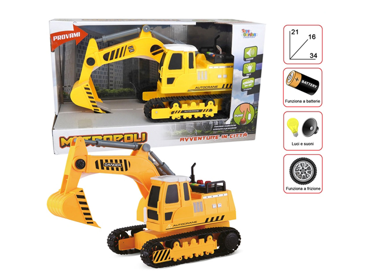 METROPOLI ESCAVATORE GRANDE 27469 METROPOLI ESCAVATORE GRANDE 27469