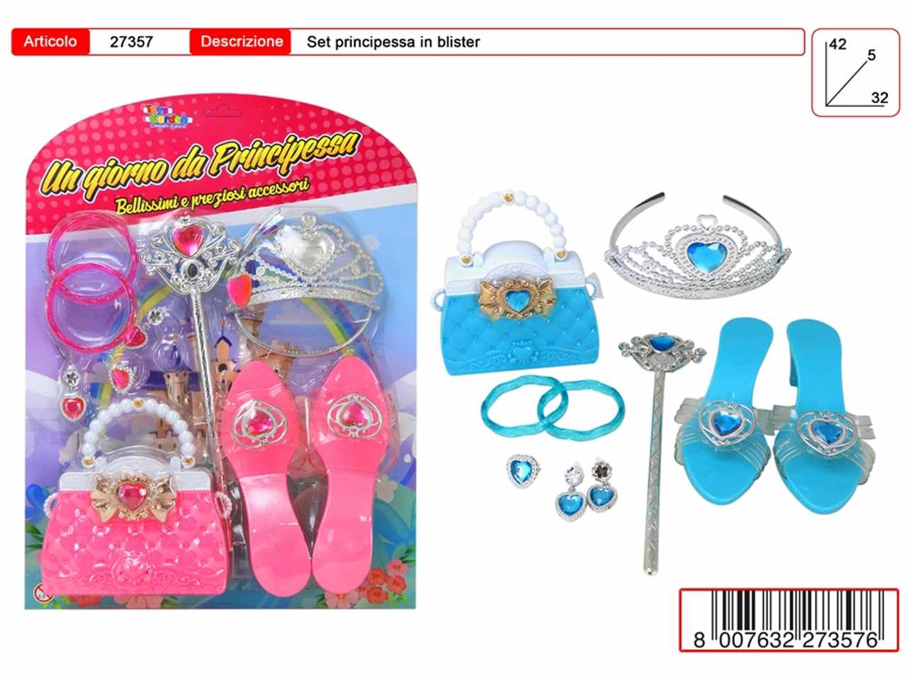 BORSETTA C/SCARPINE 27357