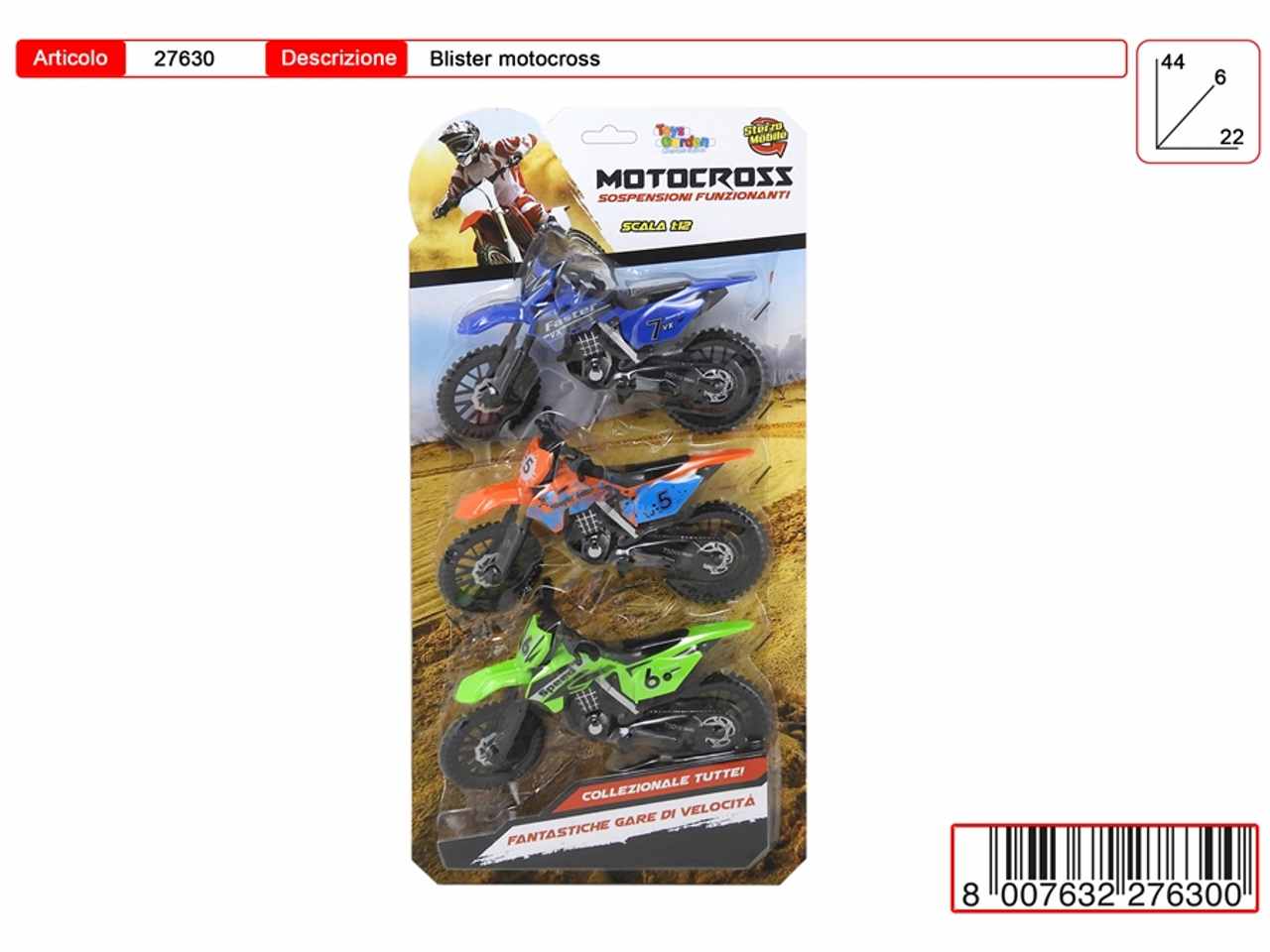 MOTOCROSS 3pz 27630 MOTOCROSS 3pz 27630