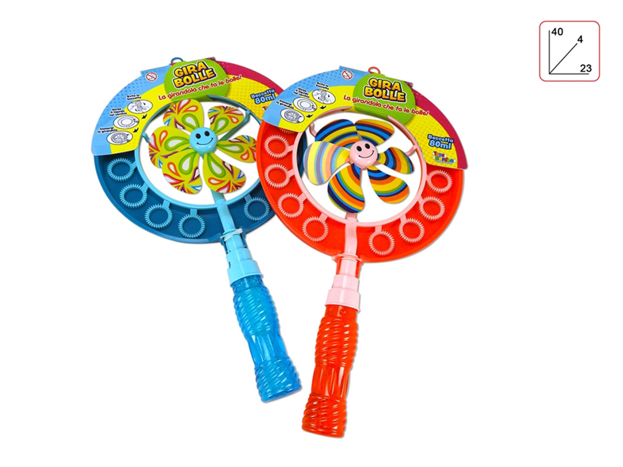GIRANDOLA SPARA BOLLE 110ML 27386