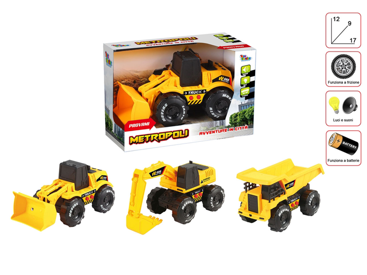 METROPOLI MEZZI CANTIERE 27642 METROPOLI MEZZI CANTIERE 27642