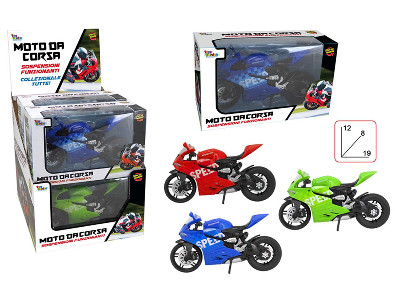 MOTO DA CORSA MODELLINO 28096 MOTO DA CORSA MODELLINO 28096