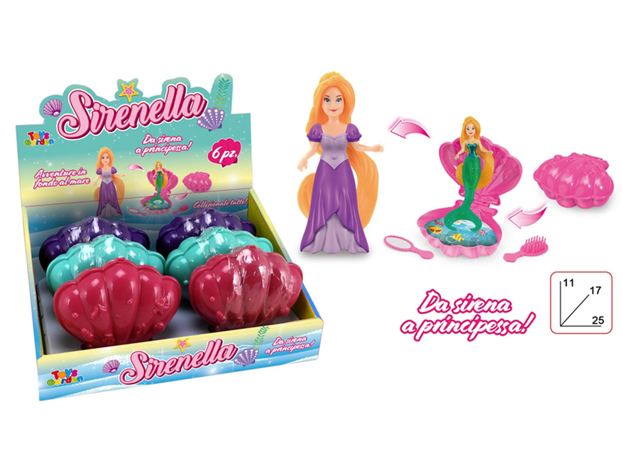 SIRENA IN CONCHIGLIA 28107