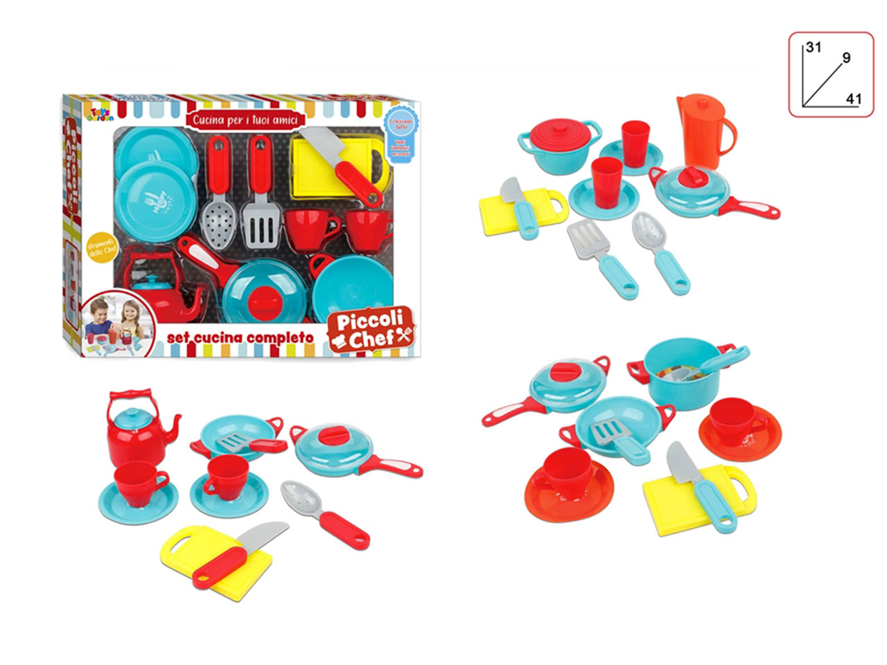SET CHEF COLORATO GRANDE 28266 SET CHEF COLORATO GRANDE 28266
