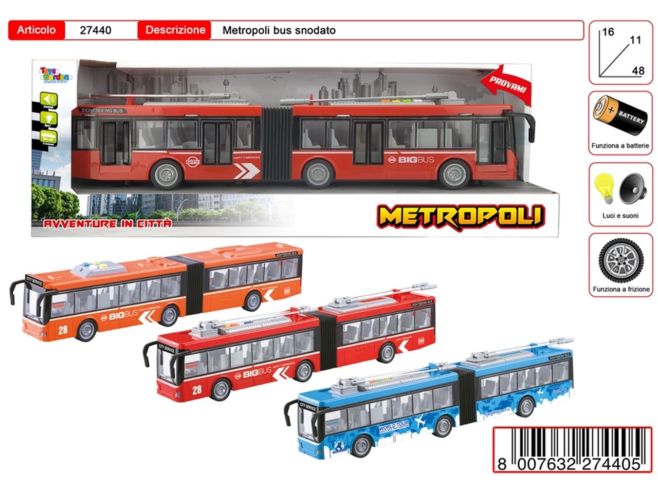 METROPOLI BUS SNODATO 27440 METROPOLI BUS SNODATO 27440