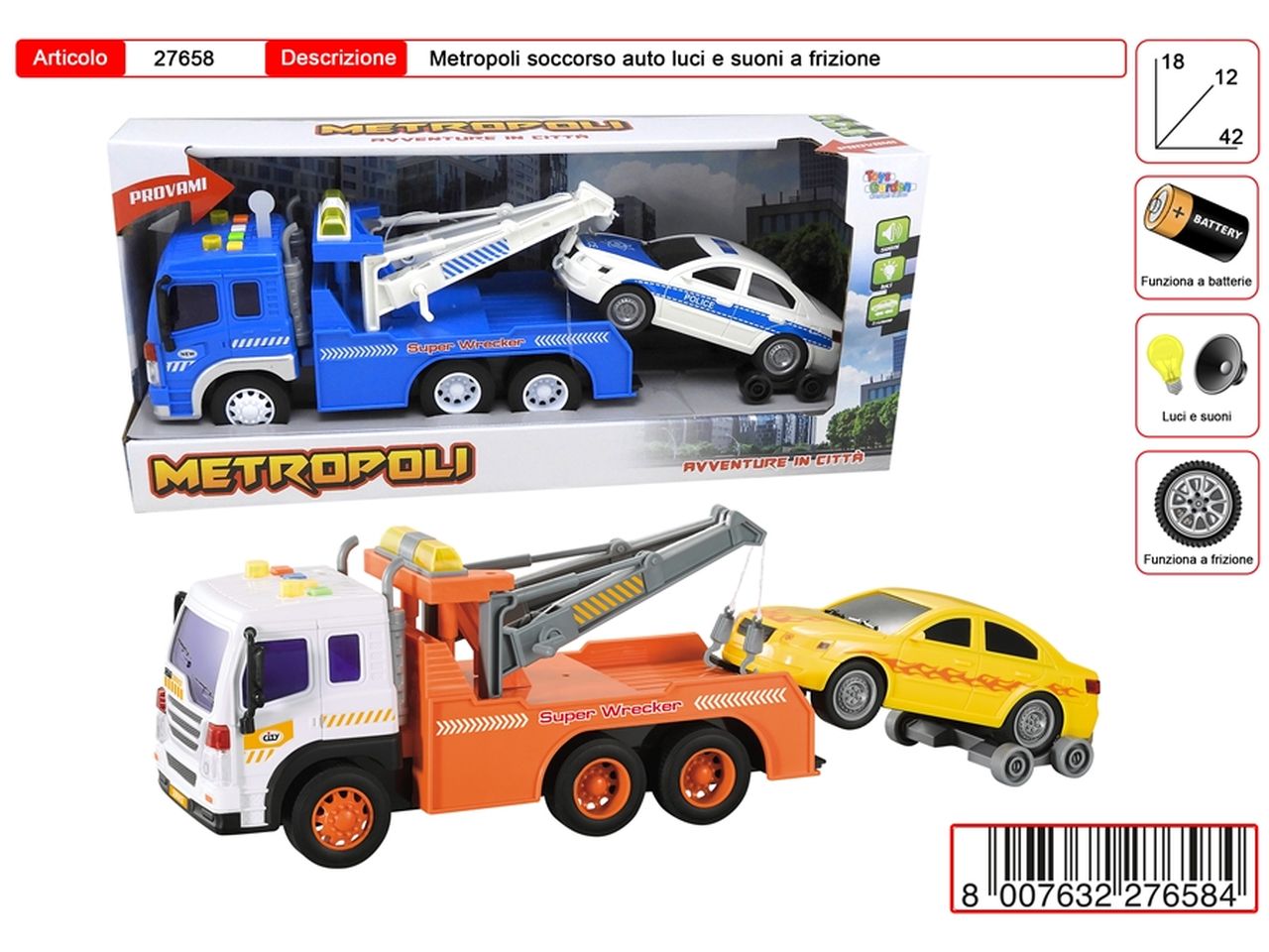 METROPOLI SOCCORSO STRADALE 27658 METROPOLI SOCCORSO STRADALE 27658