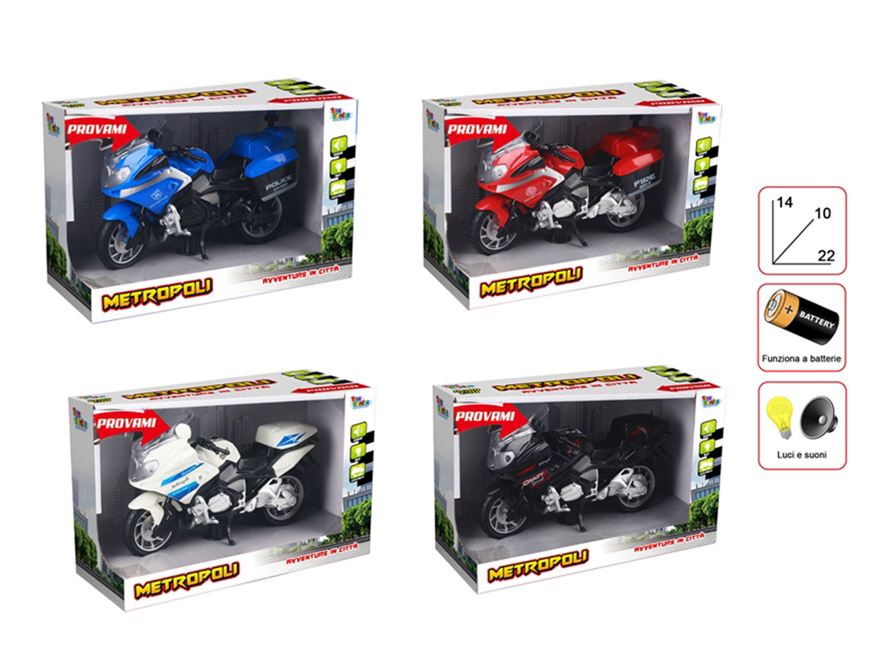 MOTO LINEA METROPOLI 27895 MOTO LINEA METROPOLI 27895