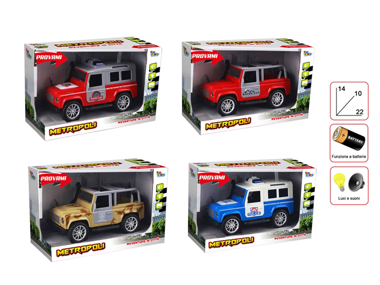 FUORI STRADA LINEA METROPOLI 27897