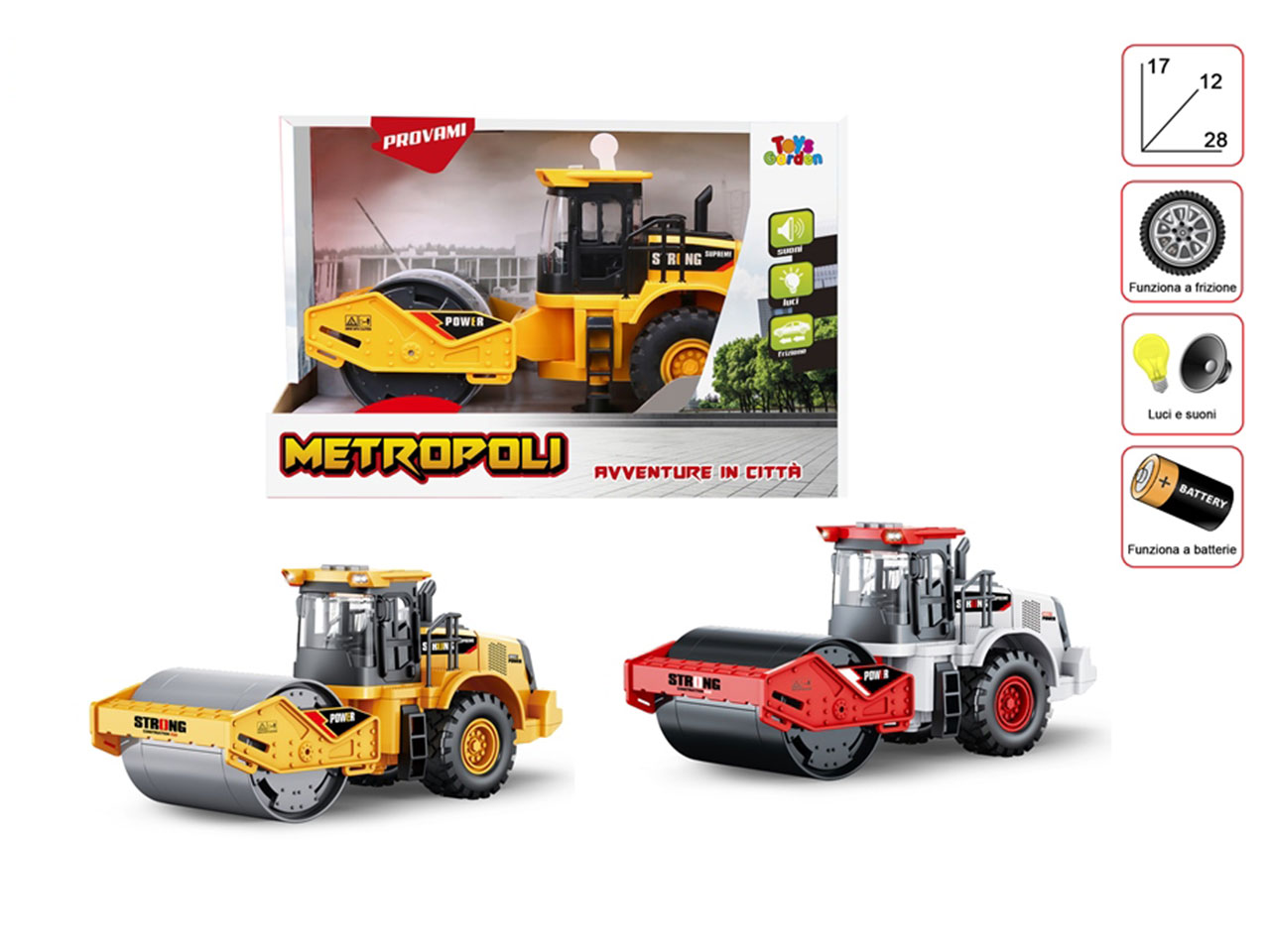 METROPOLI RULLO ASFALTO 28389 METROPOLI RULLO ASFALTO 28389