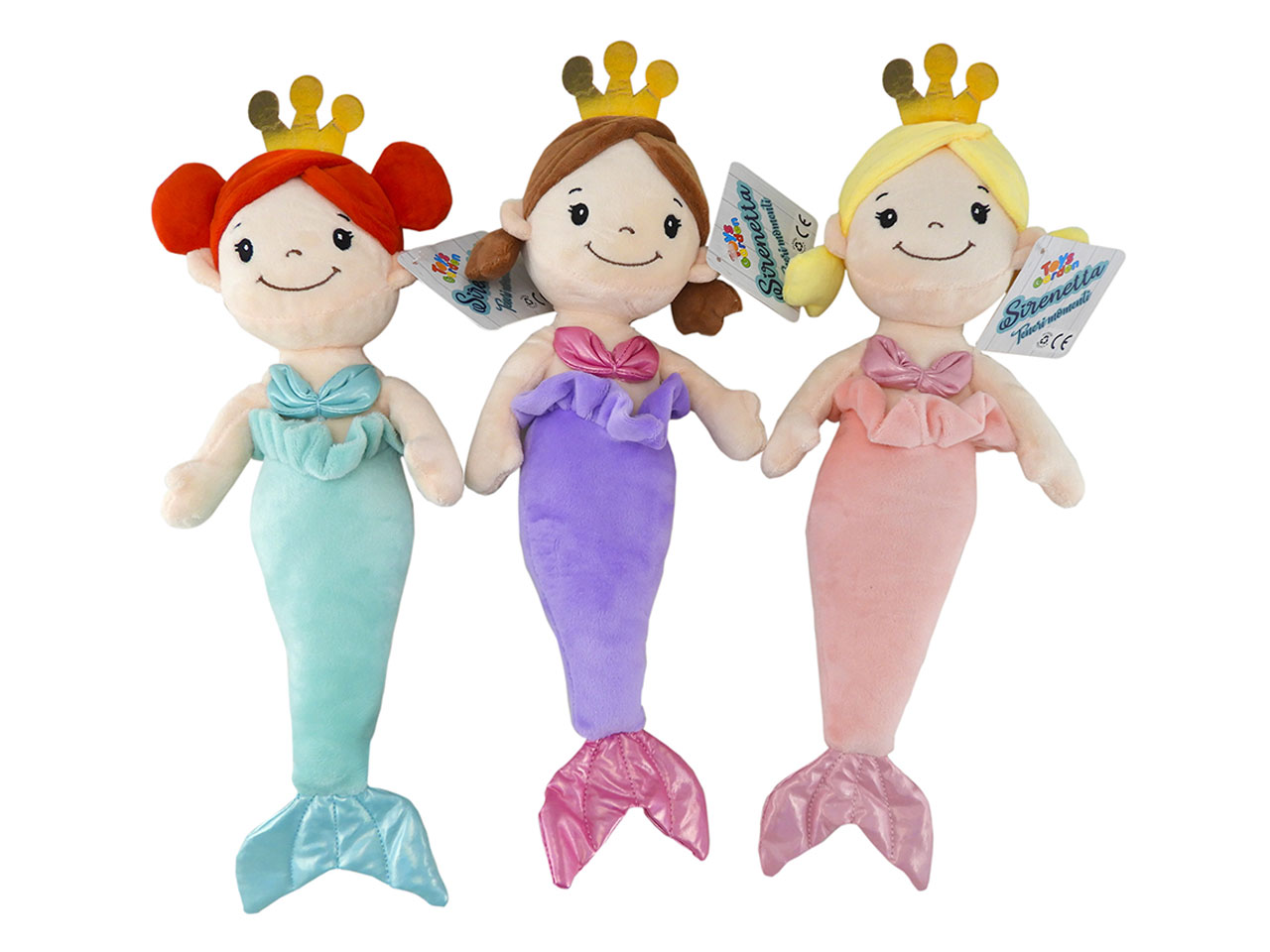 BAMBOLA PEZZA SIRENETTA 40CM 33029