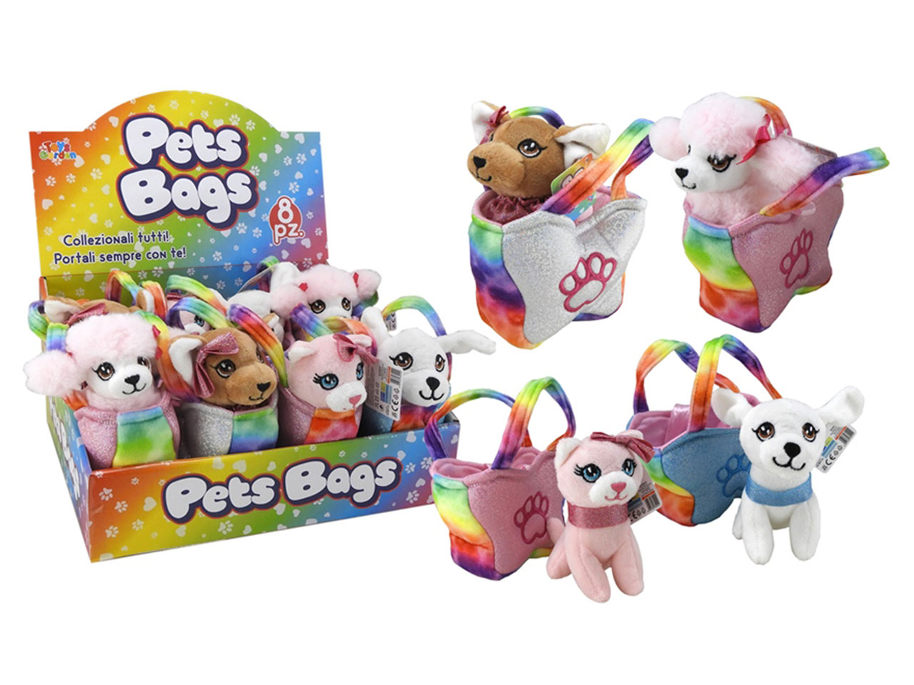 ANIMALI IN BORSETTA 12CM 33042