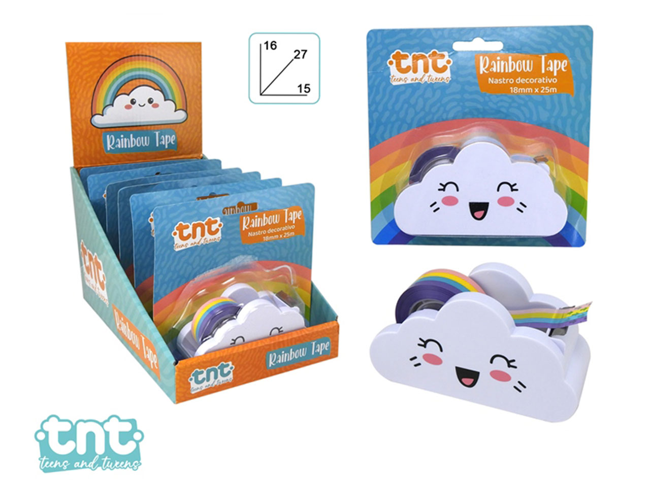 TNT PORTA NASTRO 11CM 92008