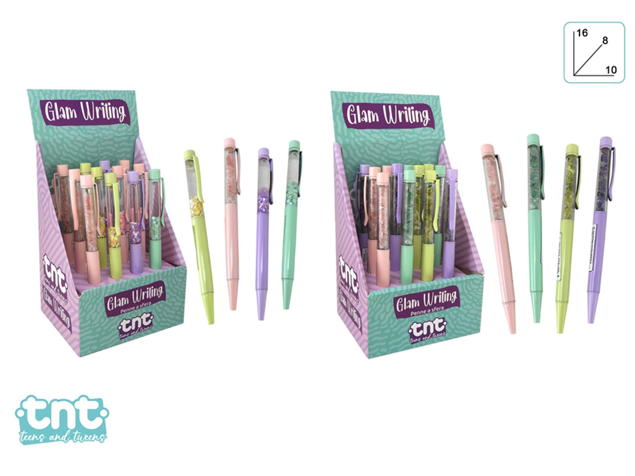 TNT GLAM WRITING PENNA A SFERA 92014