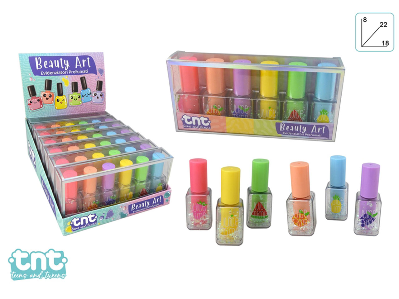TNT BEAUTY ART SET EVIDENZIATORE 7CM 92